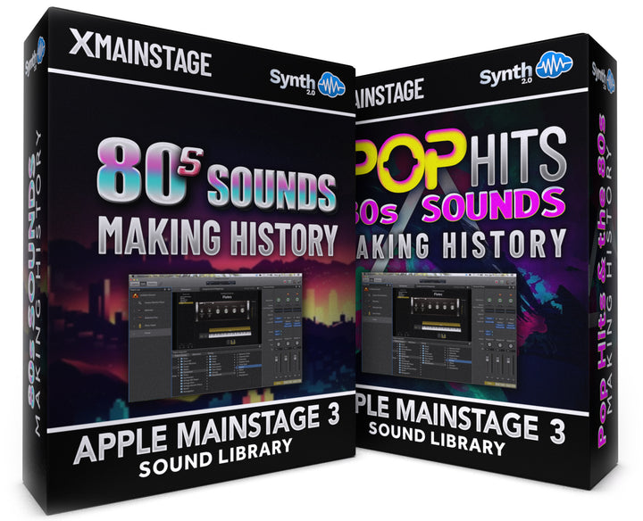 80s Sounds + Pop Hits & 80 Making History Logic Pro X Mainstage ...