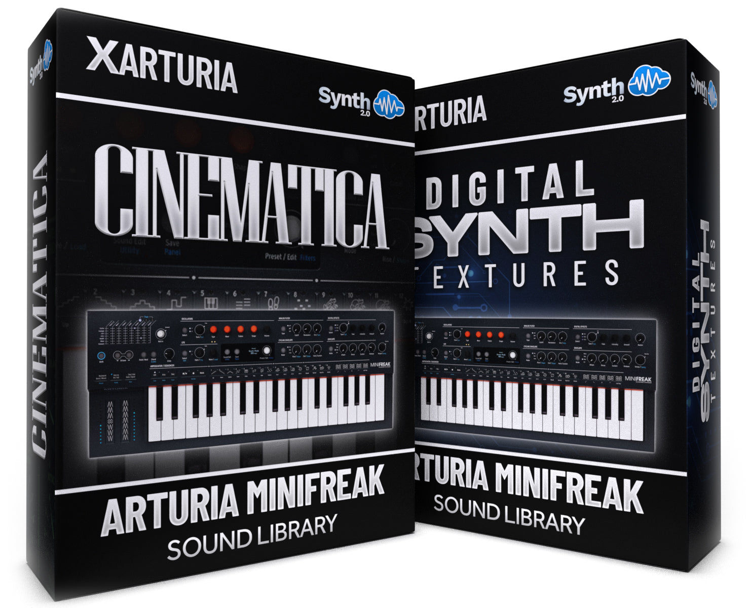 SCL467 - ( Bundle ) - Cinematica + Digital Synth Textures - Arturia Minifreak - V