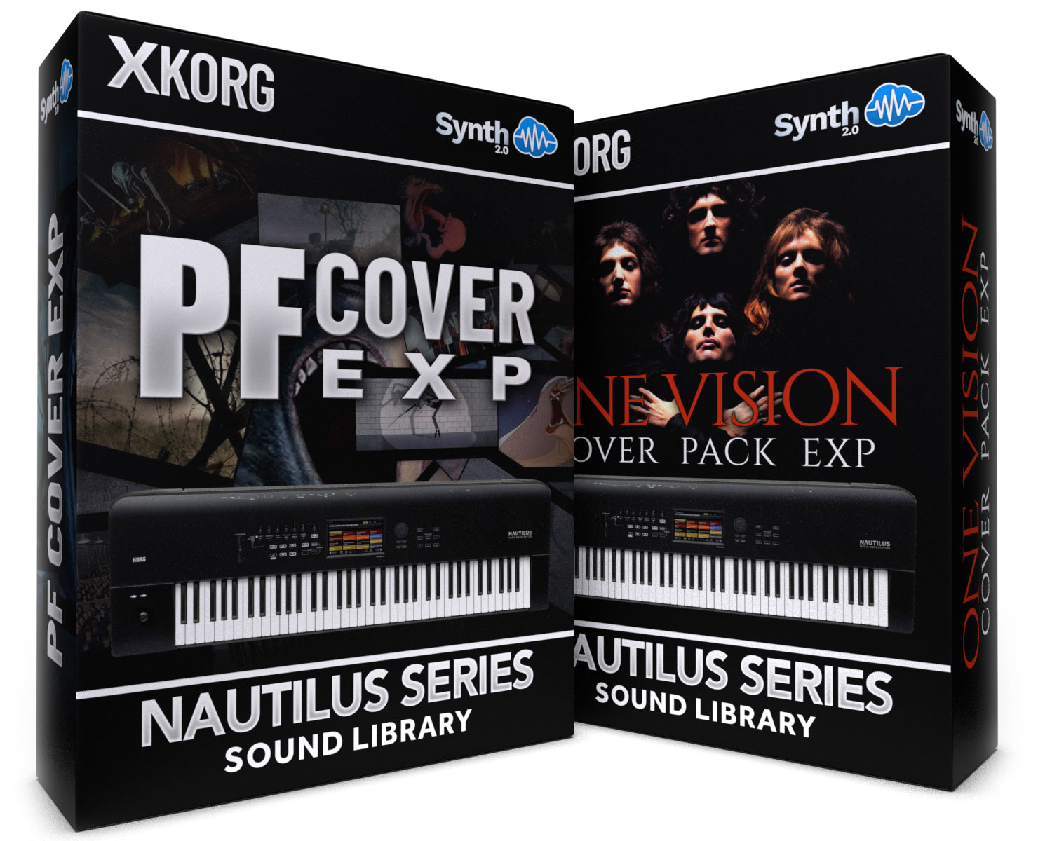 SCL183 - ( Bundle ) - PF Cover EXP + One Vision Cover EXP - Korg Nautilus Series