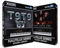 SCL184 - T9t9 EXP Cover Pack + One Vision EXP Cover Pack - Korg Nautilus