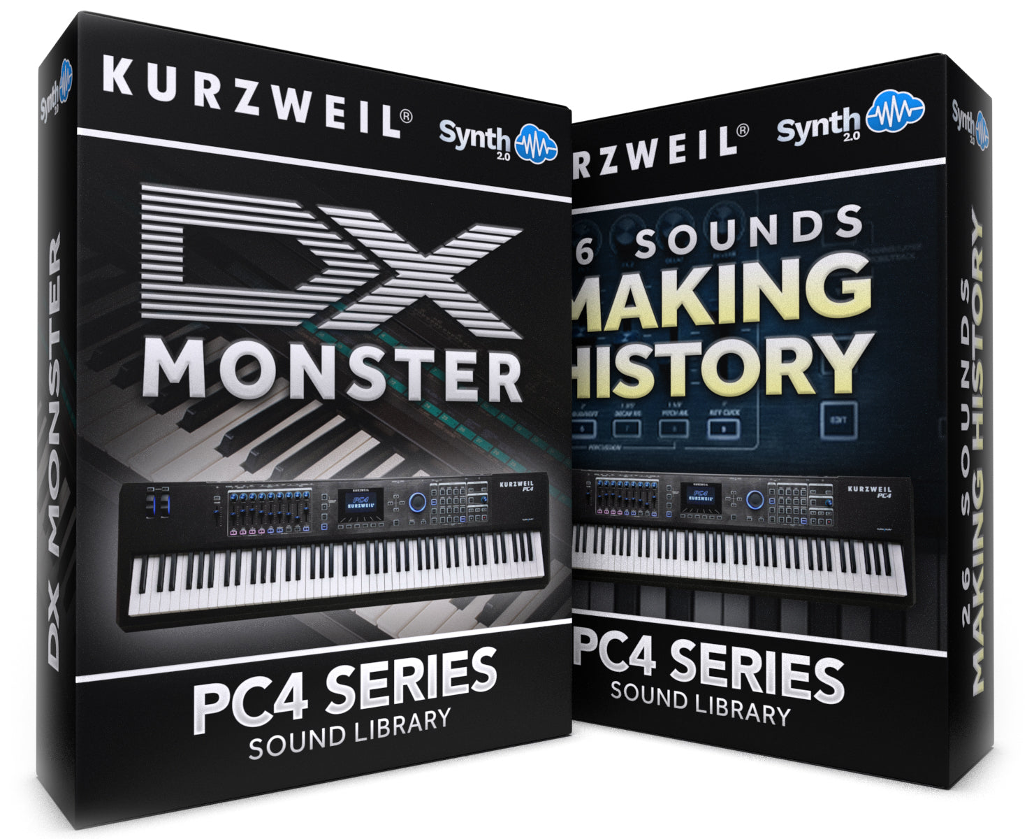 SCL461 - ( Bundle ) - DX Monster + Making History V1 - Kurzweil PC4 Series