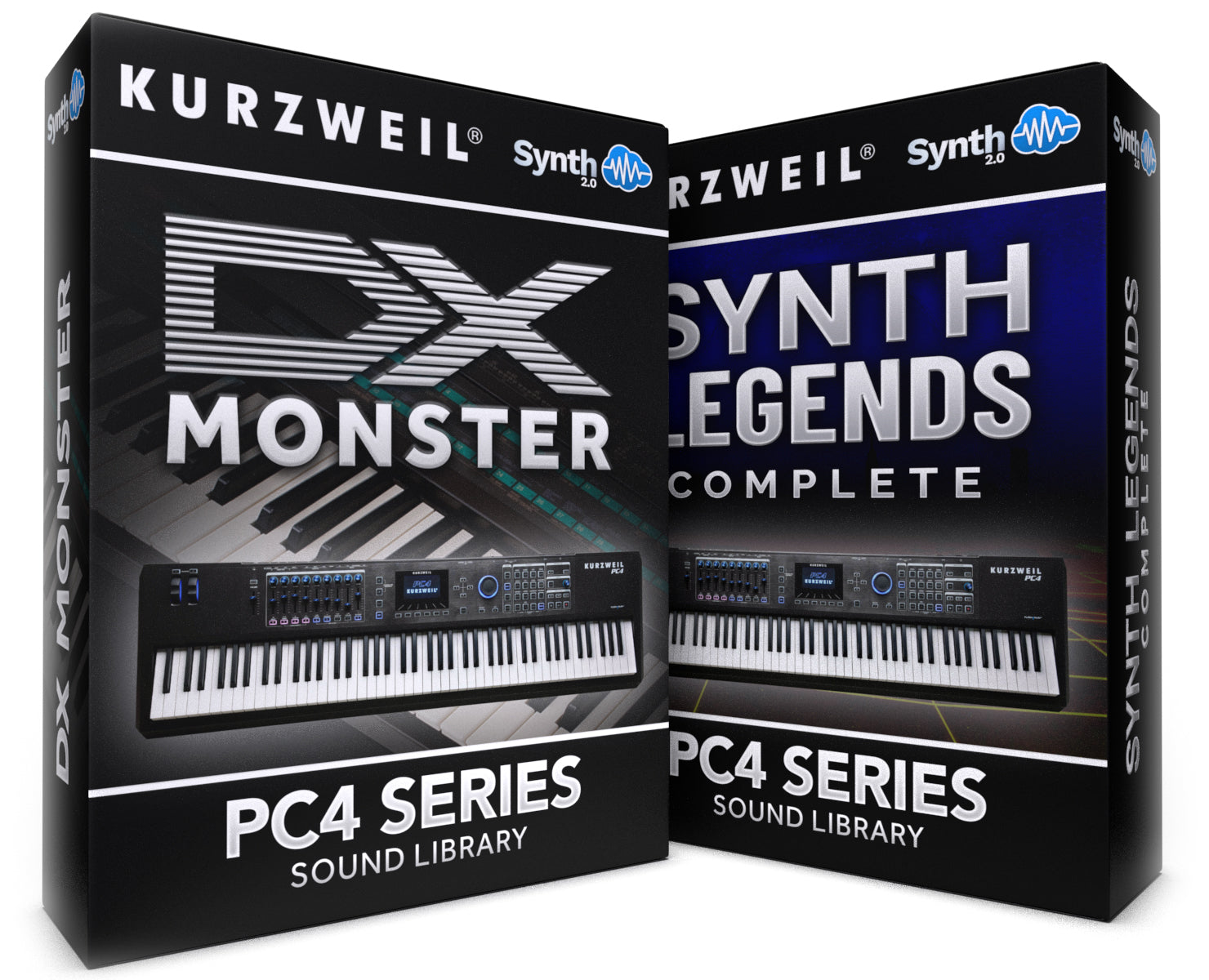 DRS038 - ( Bundle ) - DX Monster + Complete Synth Legends - Kurzweil PC4 Series
