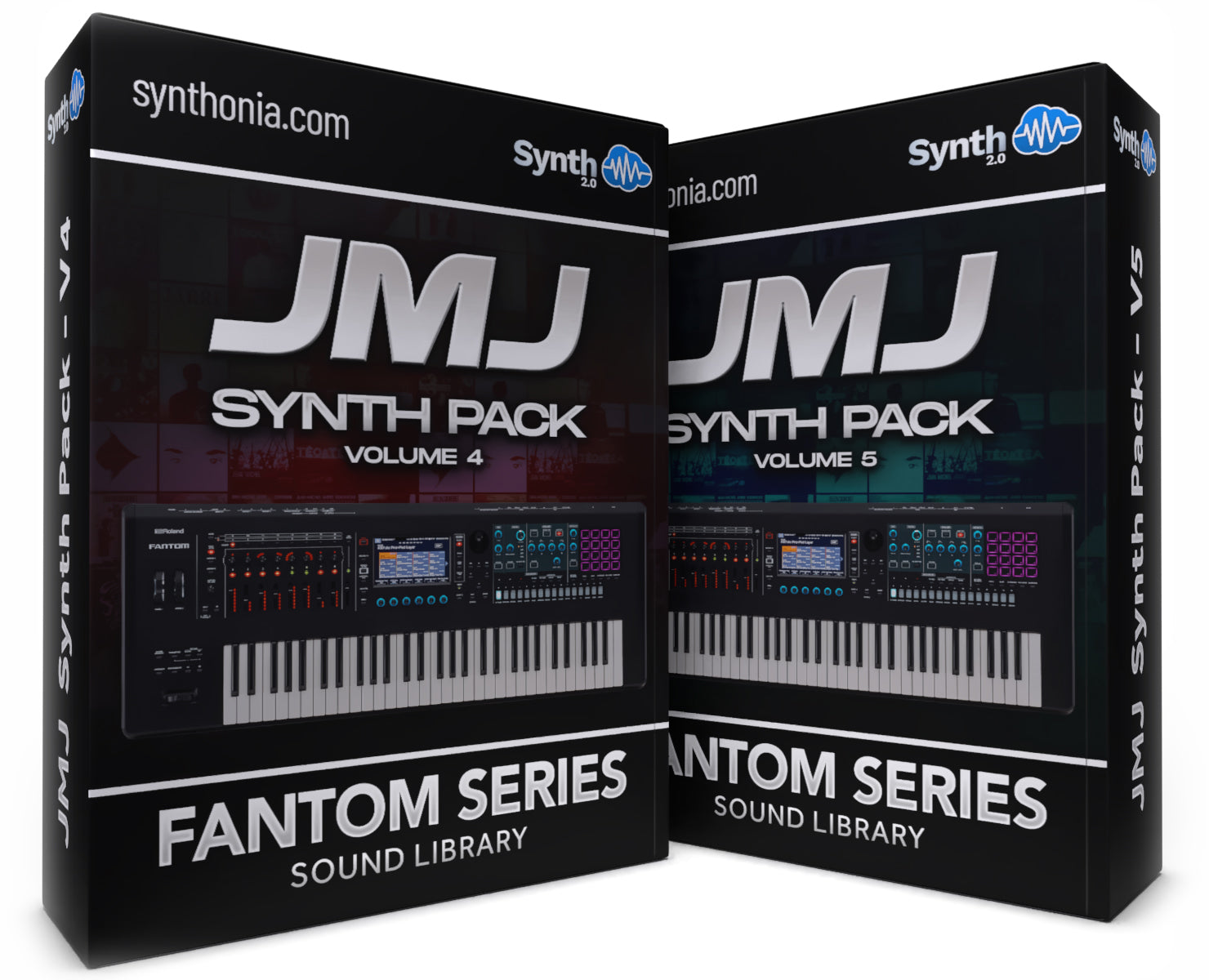 OVL012 - ( Bundle ) - JMJ Synth Pack V4 + V5 - Roland Fantom