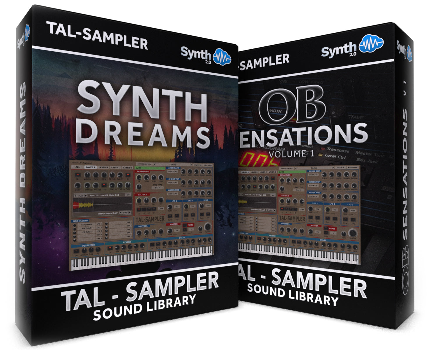 SCL474 - ( Bundle ) - Synth Dreams + OB Sensations V1 - TAL Sampler