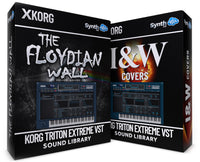 SCL486 - ( Bundle ) - The Floydian Wall + I&W Covers - Korg Triton EXTREME VST
