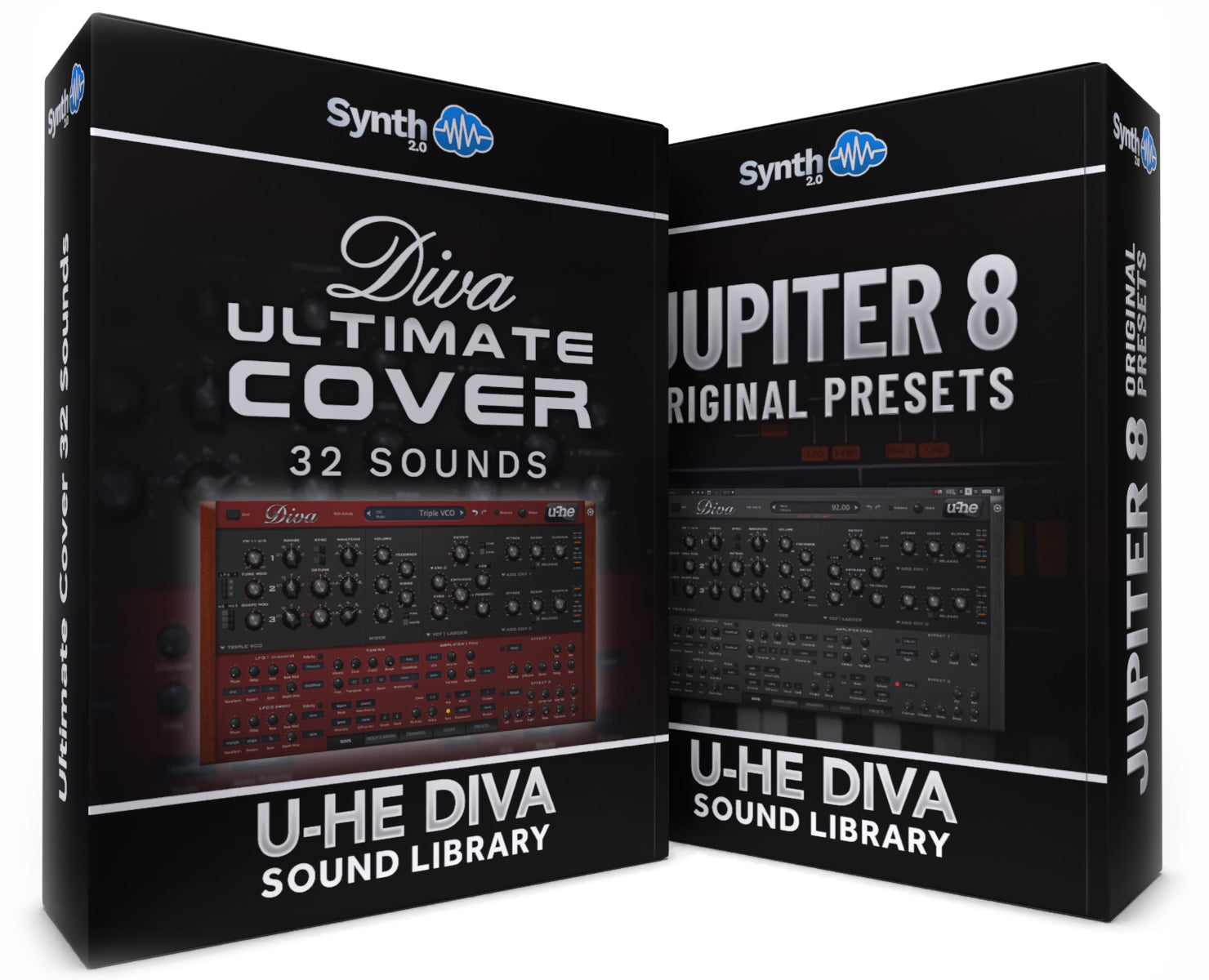 SCL578 - ( Bundle ) - Ultimate Cover Sounds + Jupiter 8 Original Presets - U-HE Diva