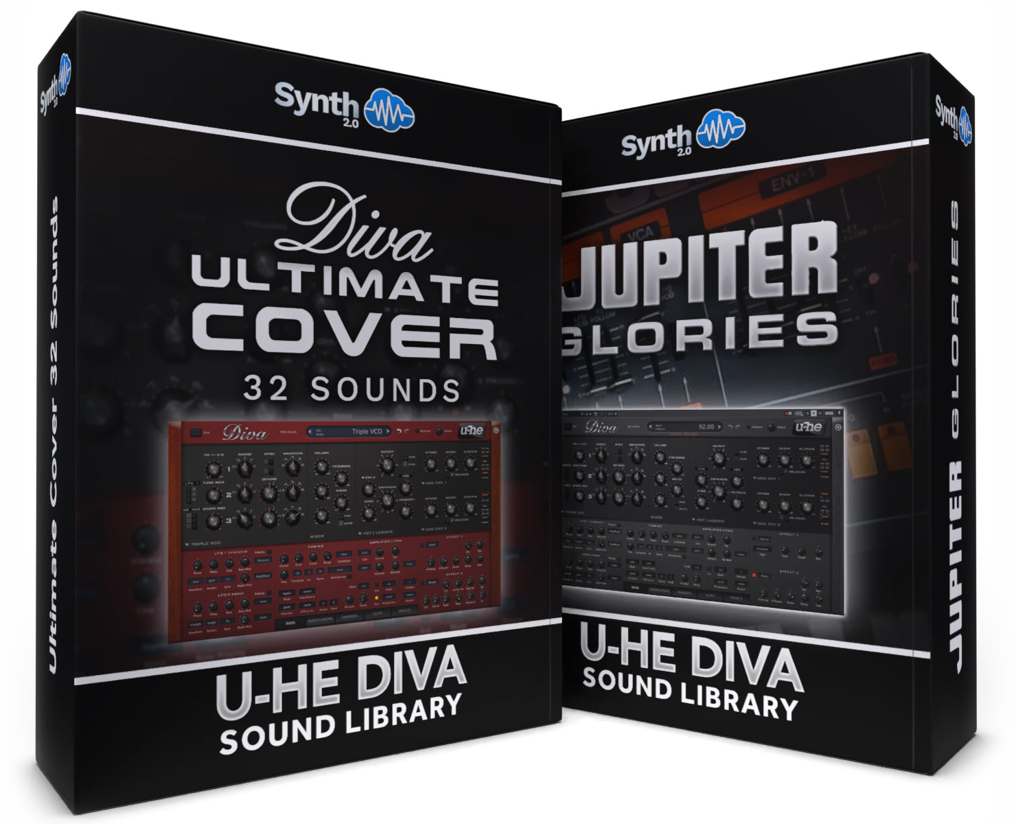 SCL577 - ( Bundle ) - Ultimate Cover Sounds + Jupiter Glories - U-HE Diva