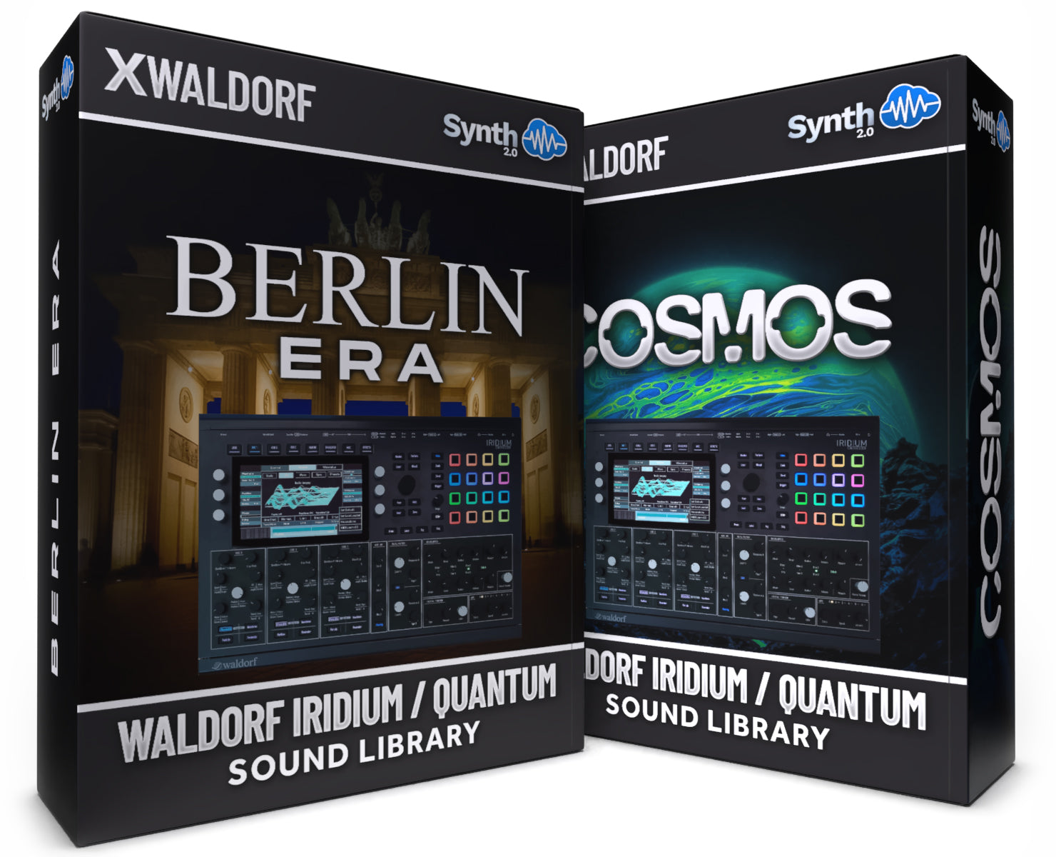OTL098 - ( Bundle ) - Berlin Era + Cosmos - Waldorf Iridium / Quantum