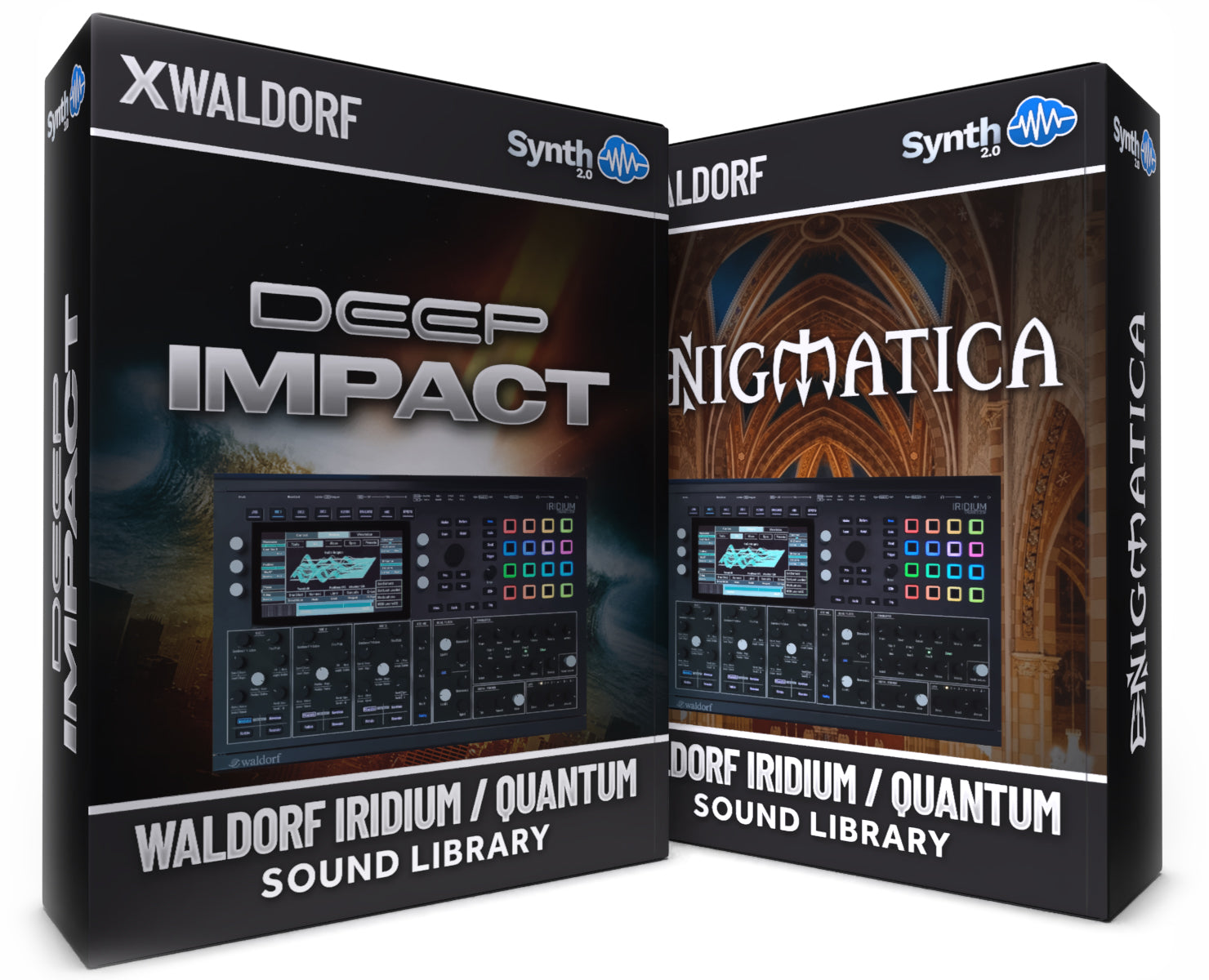 SCL570 - ( Bundle ) - Deep Impact + Enigmatica - Waldorf Iridium / Quantum