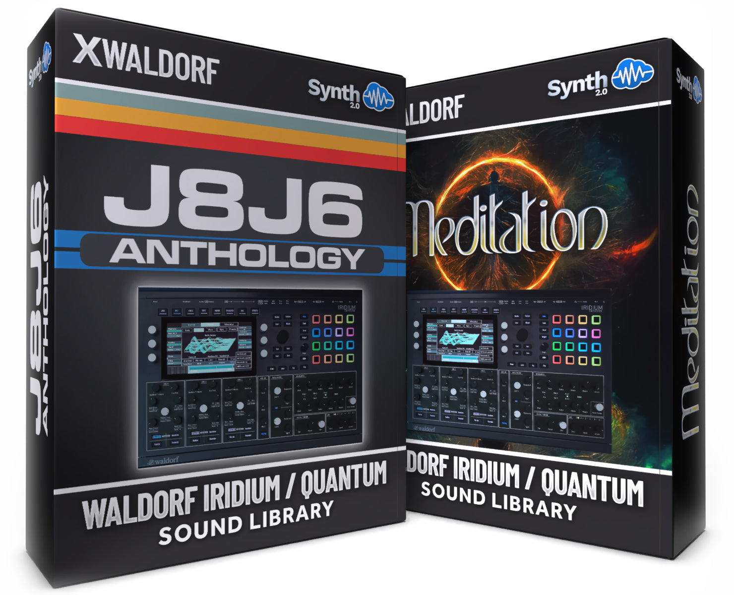SCL587 - ( Bundle ) - J8J6 Anthology + Meditation - Waldorf Iridium / Quantum