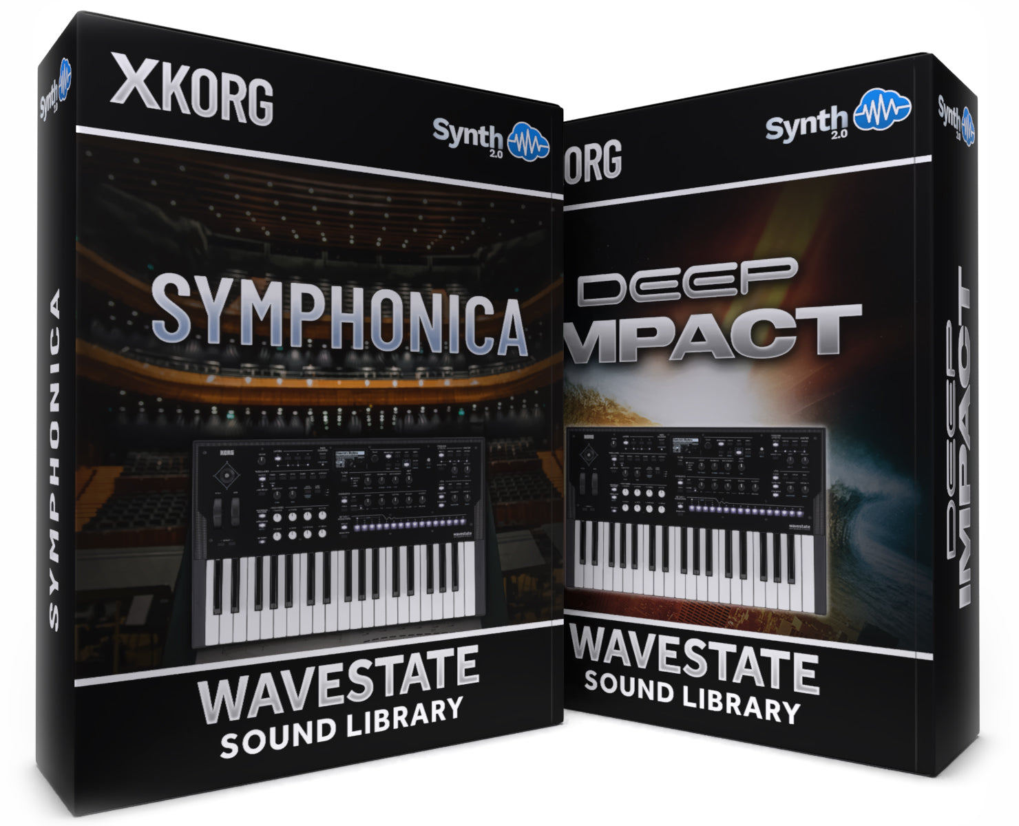 SCL594 - ( Bundle ) - Symphonica + Deep Impact - Korg Wavestate / mkII / Se / Native