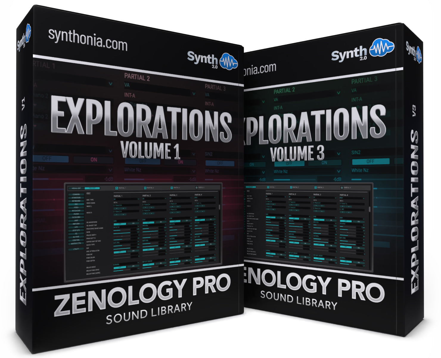 LFO162 - ( Bundle ) - Explorations V1 + V2 - Zenology Pro