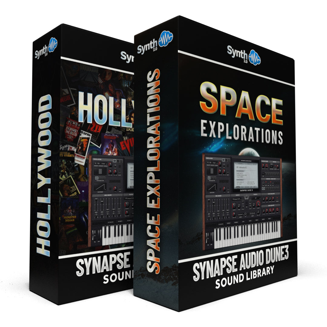 OTL071 - ( Bundle ) - Hollywood + Space Explorations - Synapse Audio Dune 3
