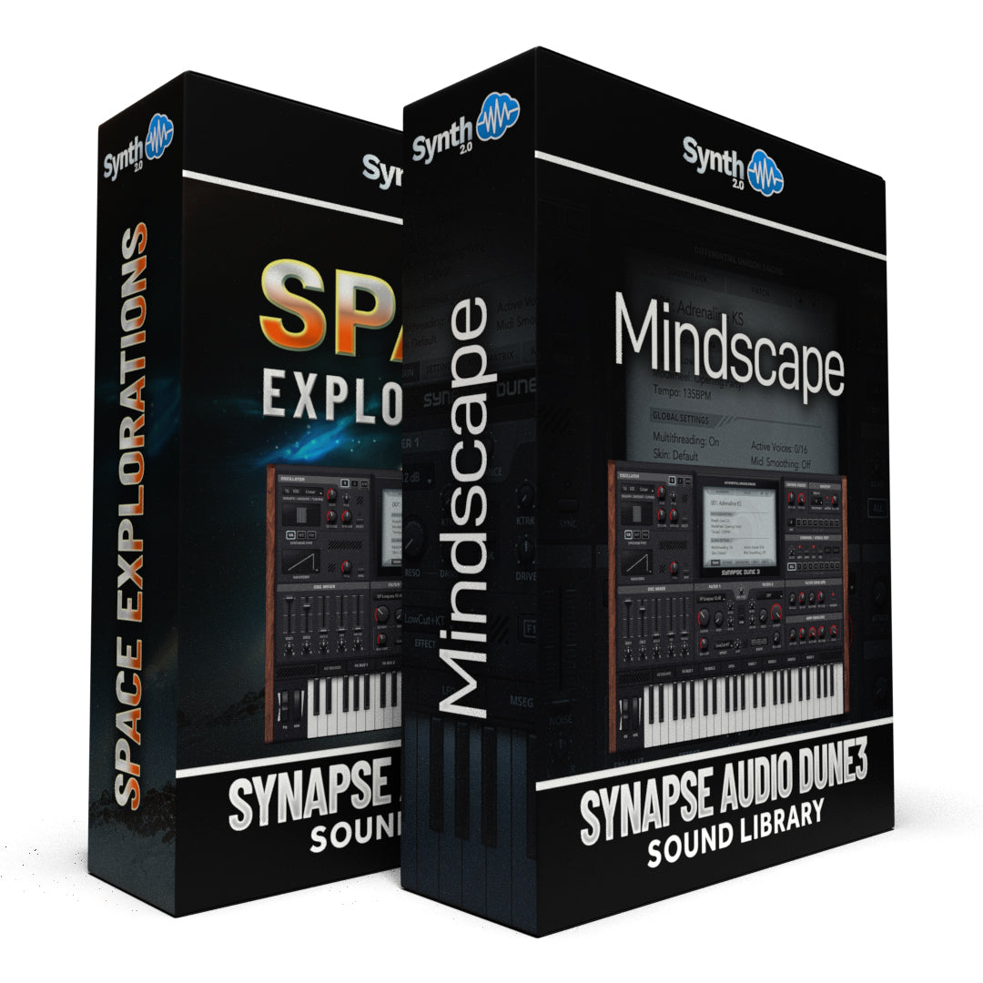 Bundle Space Explorations + Mindscape Synapse Audio Dune 3 – Synthcloud