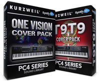 PC4010 - ( Bundle ) - One Vision Cover Pack + T9T9 Cover Pack - Kurzweil PC4 Series
