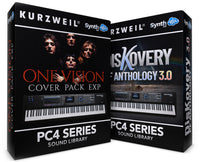 DRS044 - ( Bundle ) - One Vision Cover EXP + DisKovery PF Anthology - Kurzweil PC4 Series