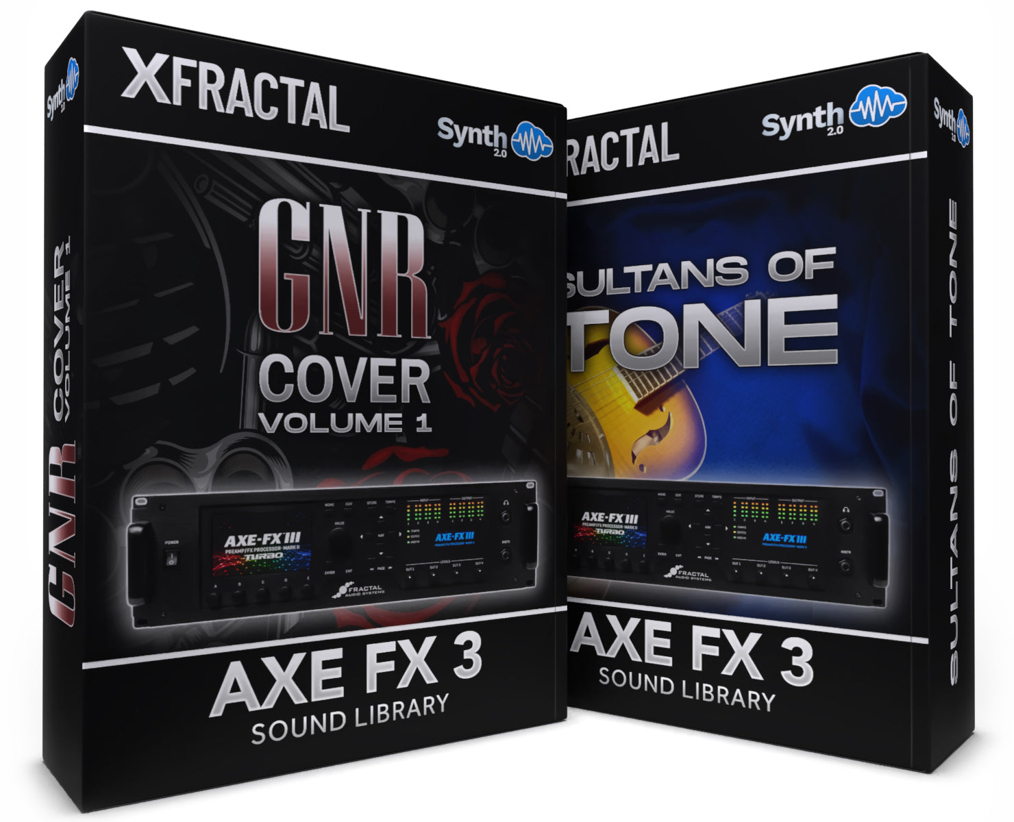 Fractal Axe FX III: Guns & Roses + Dire Straits Cover Packs