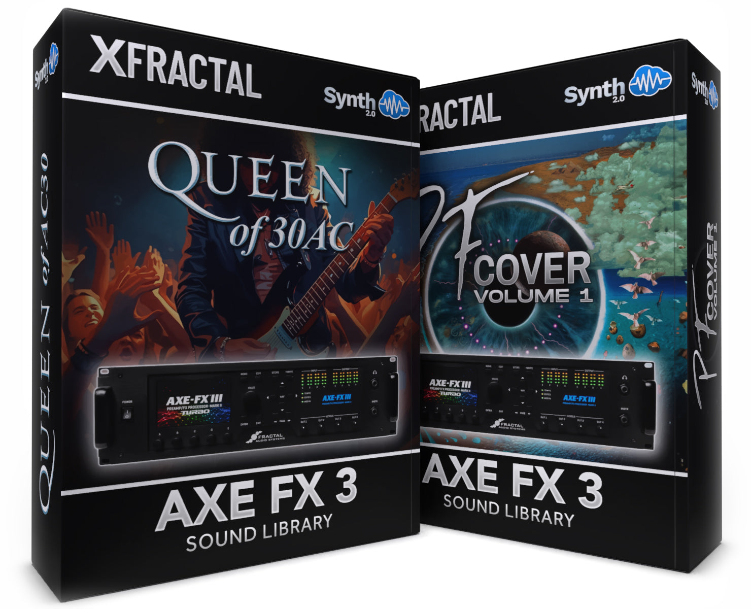 FRT020 - ( Bundle ) - Queen of 30 AC + PF Cover V1 - Fractal Axe-Fx III