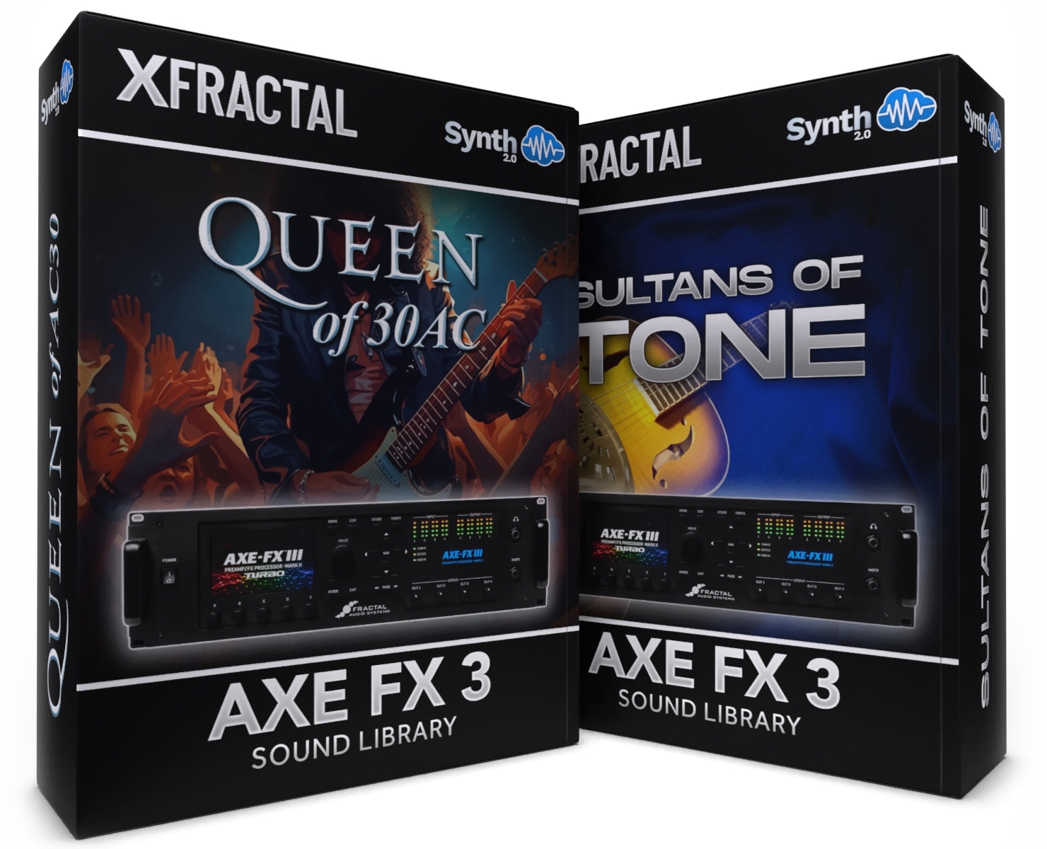 FRT022 - ( Bundle ) - Queen of 30 AC + Sultans of Tone - Fractal Axe-FX III