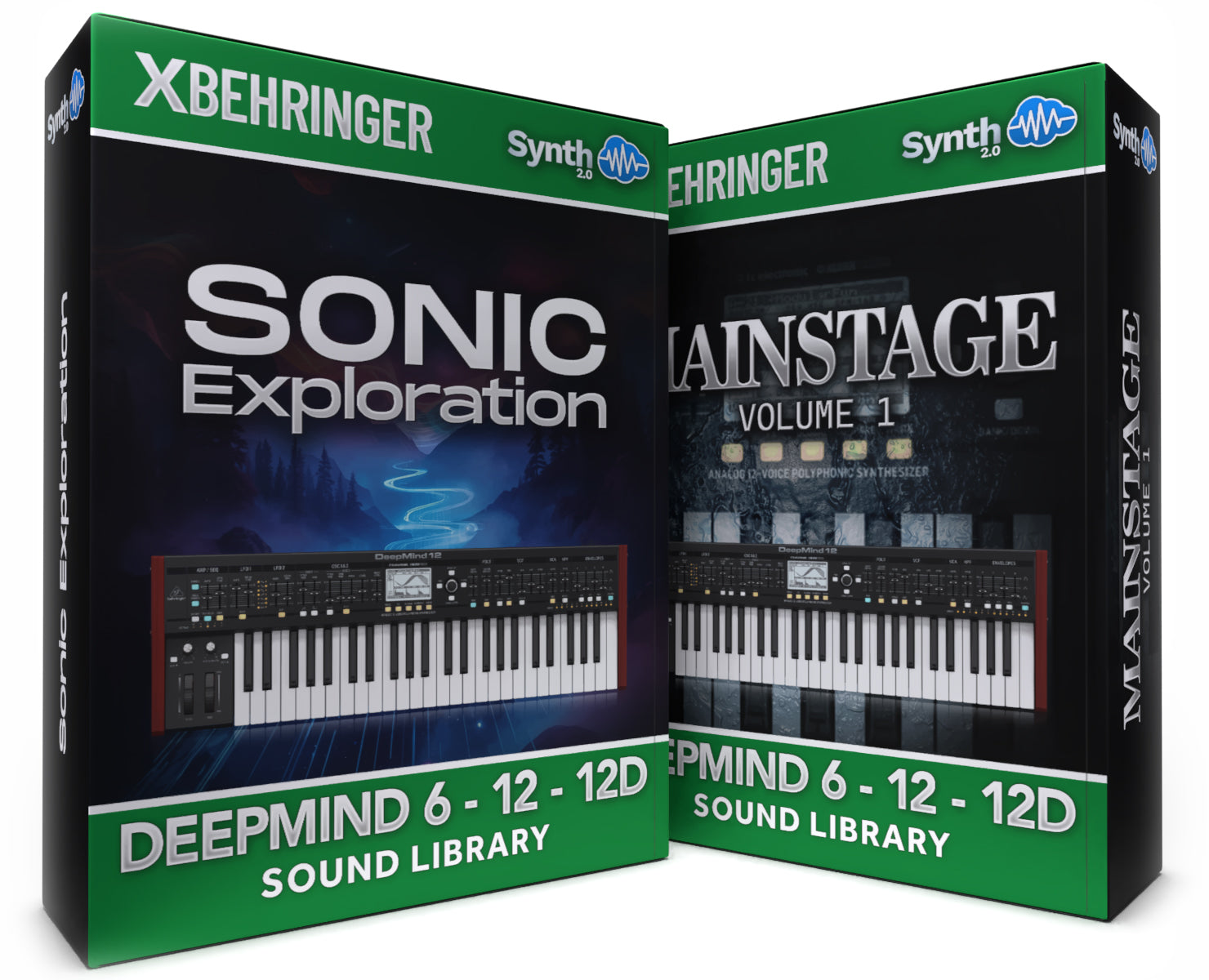 SCL557 - ( Bundle ) - Sonic Exploration + Mainstage V1 - Behringer Deepmind 6 / 12 / 12D