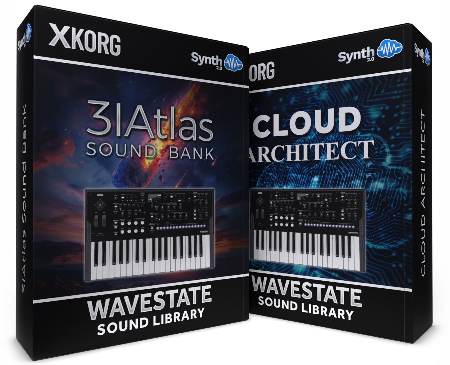 SCL507 - ( Bundle ) - 3lAtlas + Cloud Architect - Korg Wavestate / mkII / Se / Native