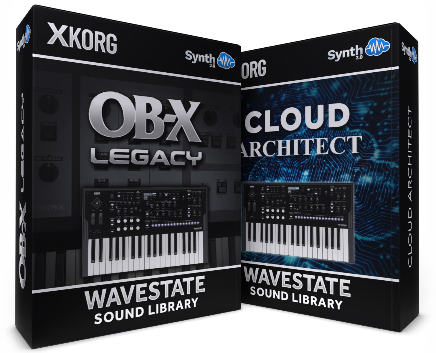 SCL553 - ( Bundle ) - OB-X Legacy + Cloud Architect - Korg Wavestate / mkII / Se / Native