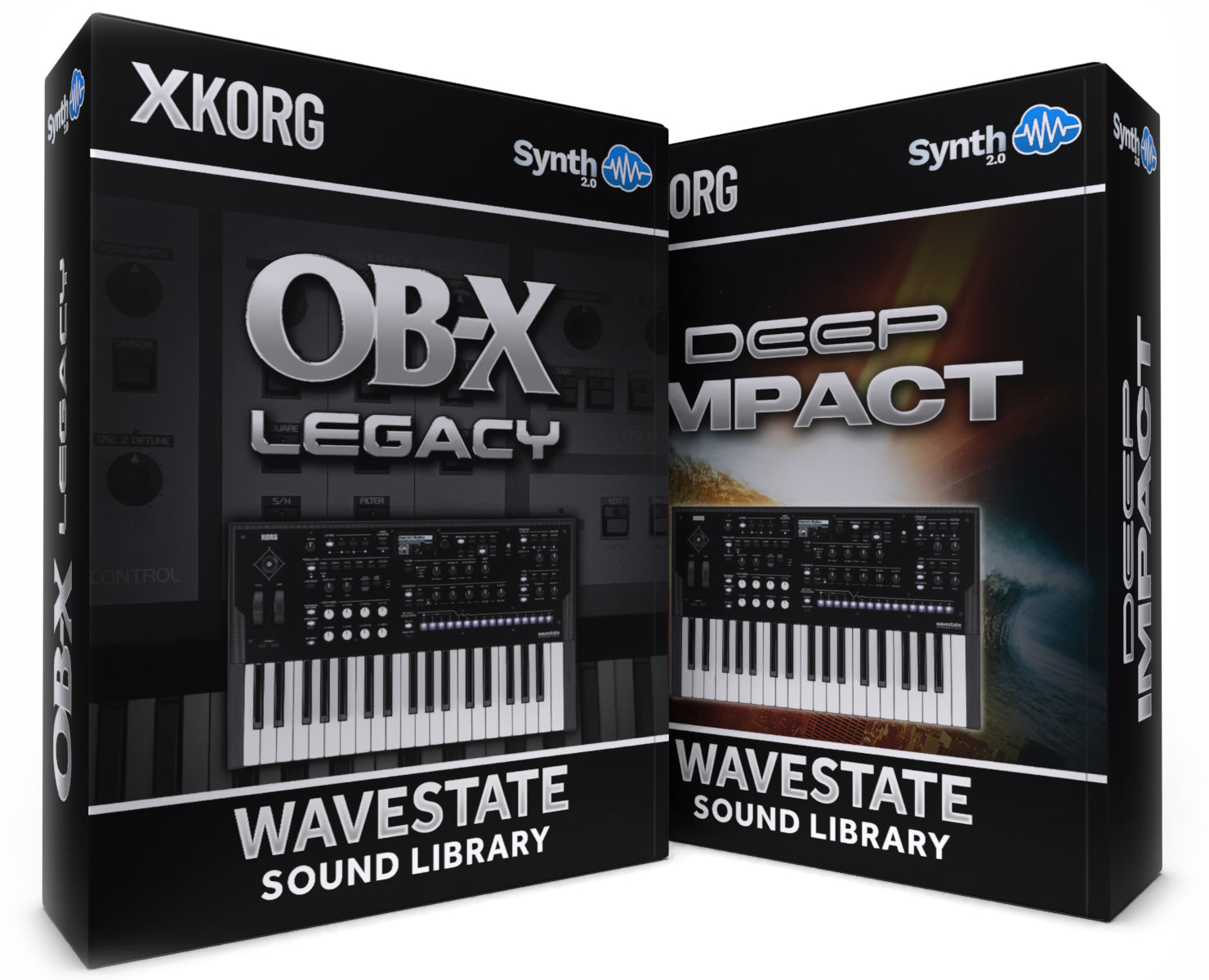 SCL552 - ( Bundle ) - OB-X Legacy + Deep Impact - Korg Wavestate / mkII / Se / Native