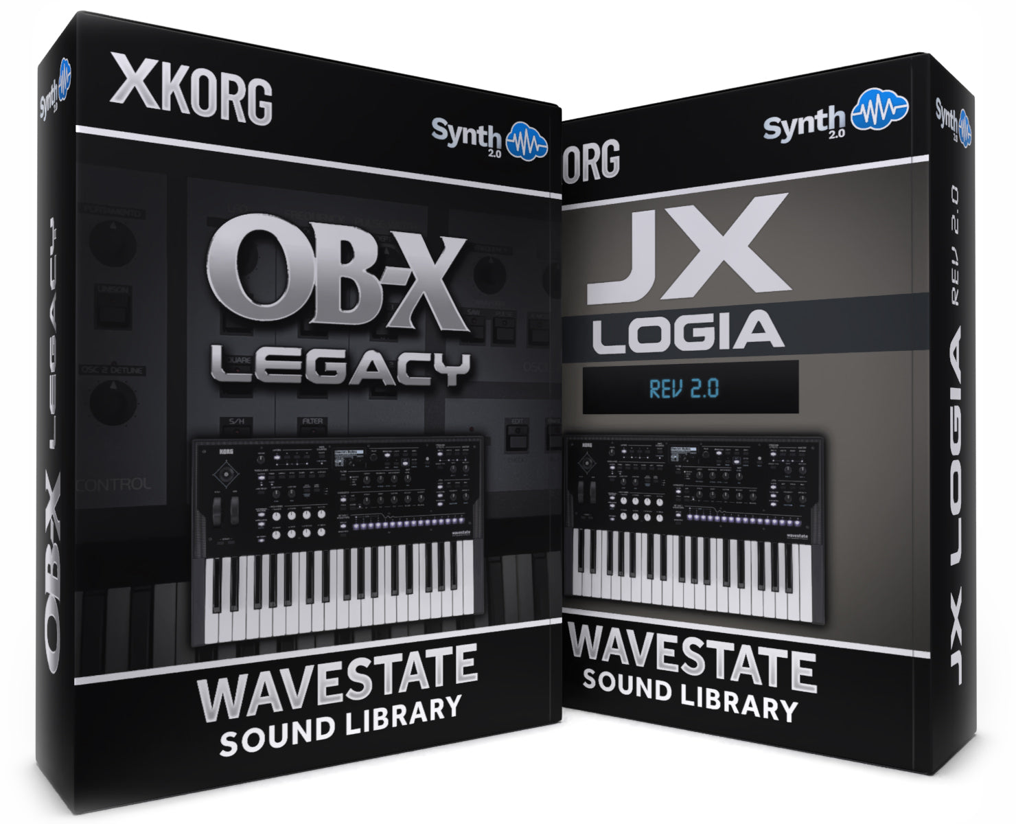 DRS076 - ( Bundle ) - OB-X Legacy + JX-Logia Rev2 - Korg Wavestate / mkII / Se / Native