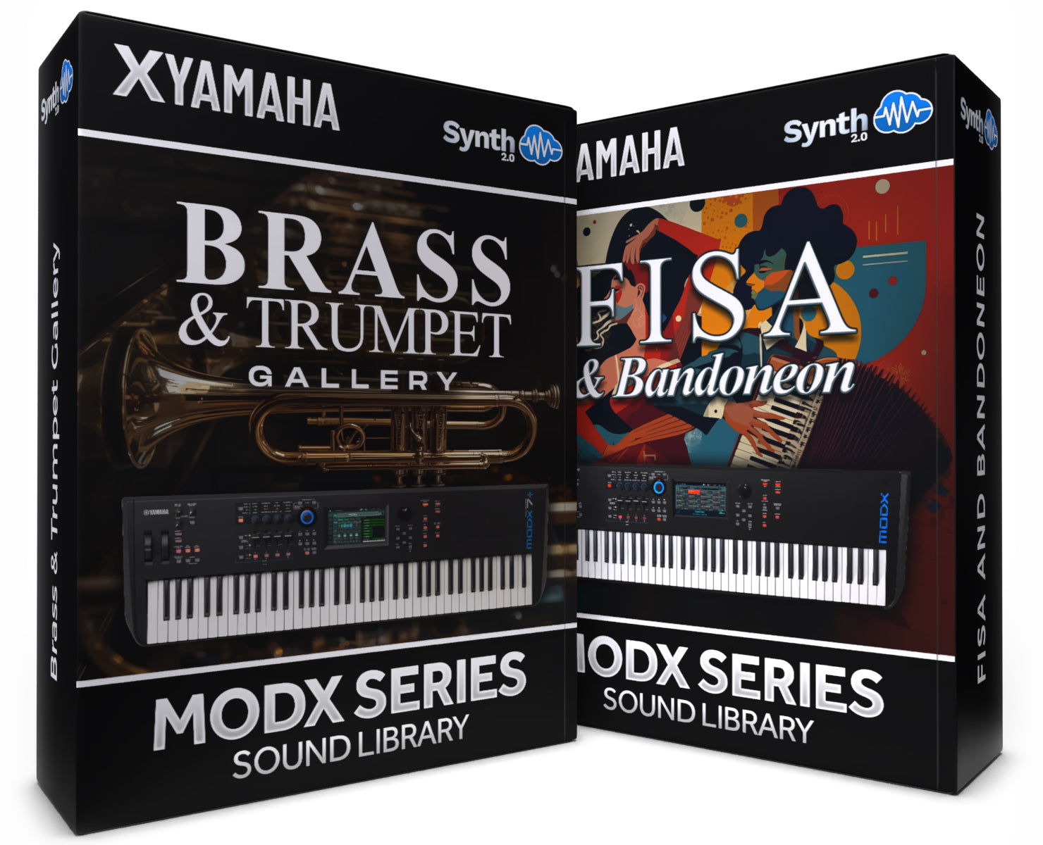 NRL011 - ( Bundle ) - Brass & Trumpet Gallery + Fisa & Bandoneon - Yamaha MODX / PLUS / M