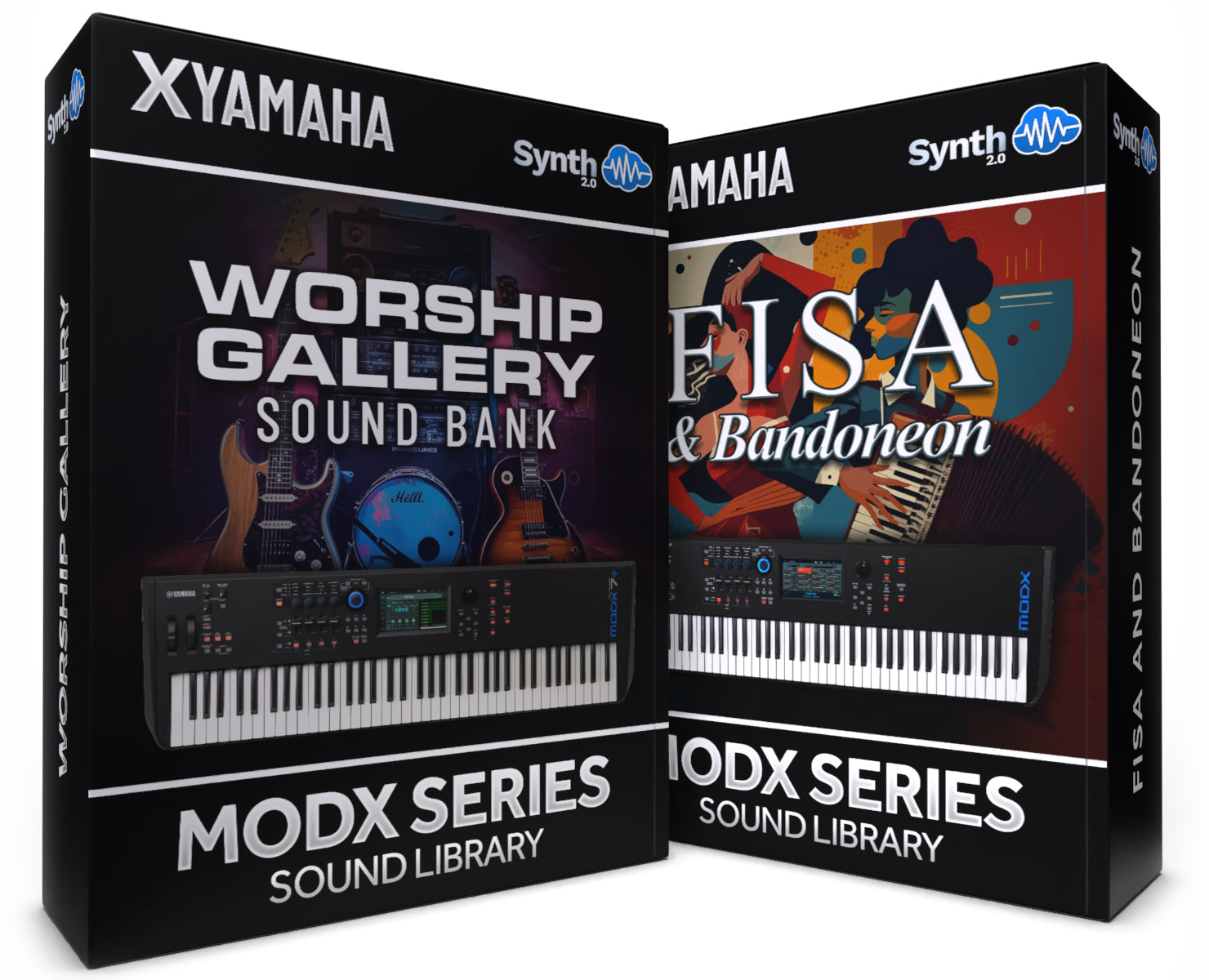 NRL013 - ( Bundle ) - Worship Gallery + Fisa & Bandoneon - Yamaha MODX / PLUS / M
