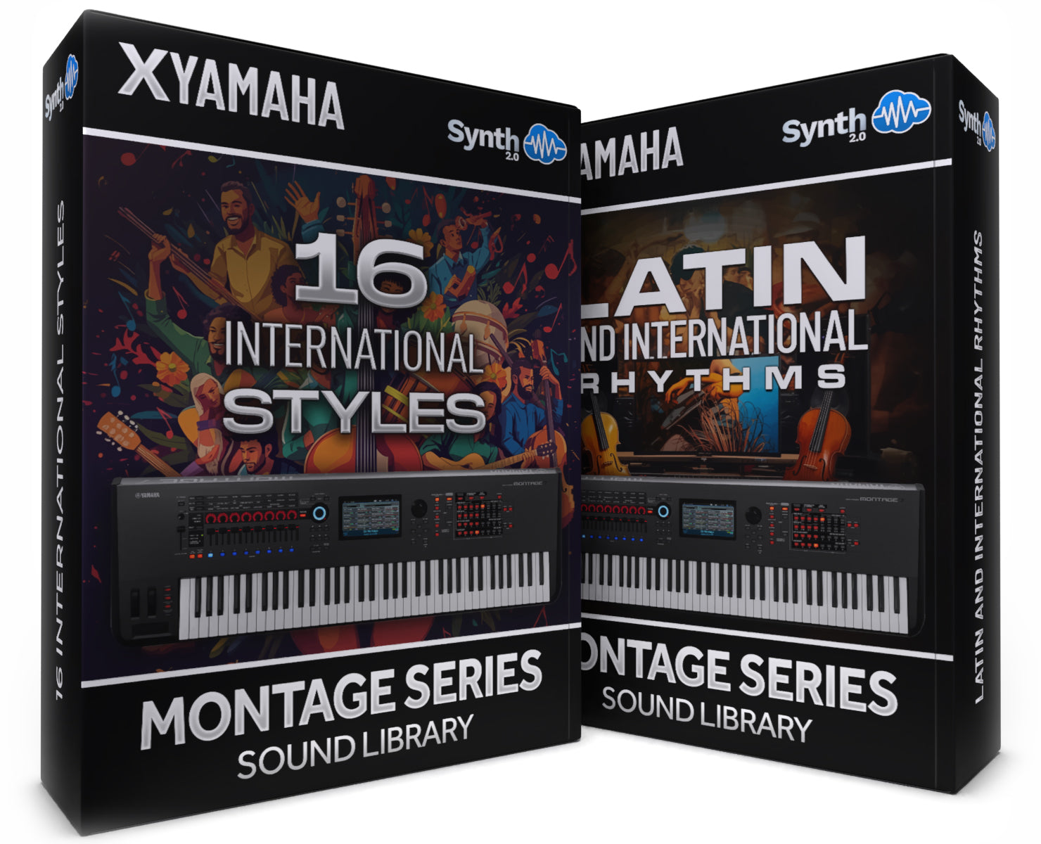 NRL015 - ( Bundle ) - 16 International Styles + Latin & Int. Rhythm - Yamaha MONTAGE / M