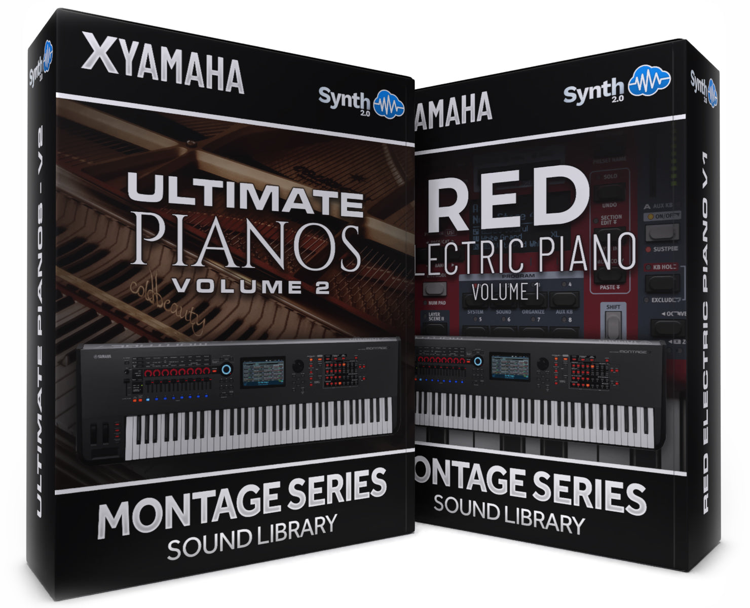 SCL554 - ( Bundle ) - Ultimate Pianos V2 + Red Electric Piano V1 - Yamaha MONTAGE / M