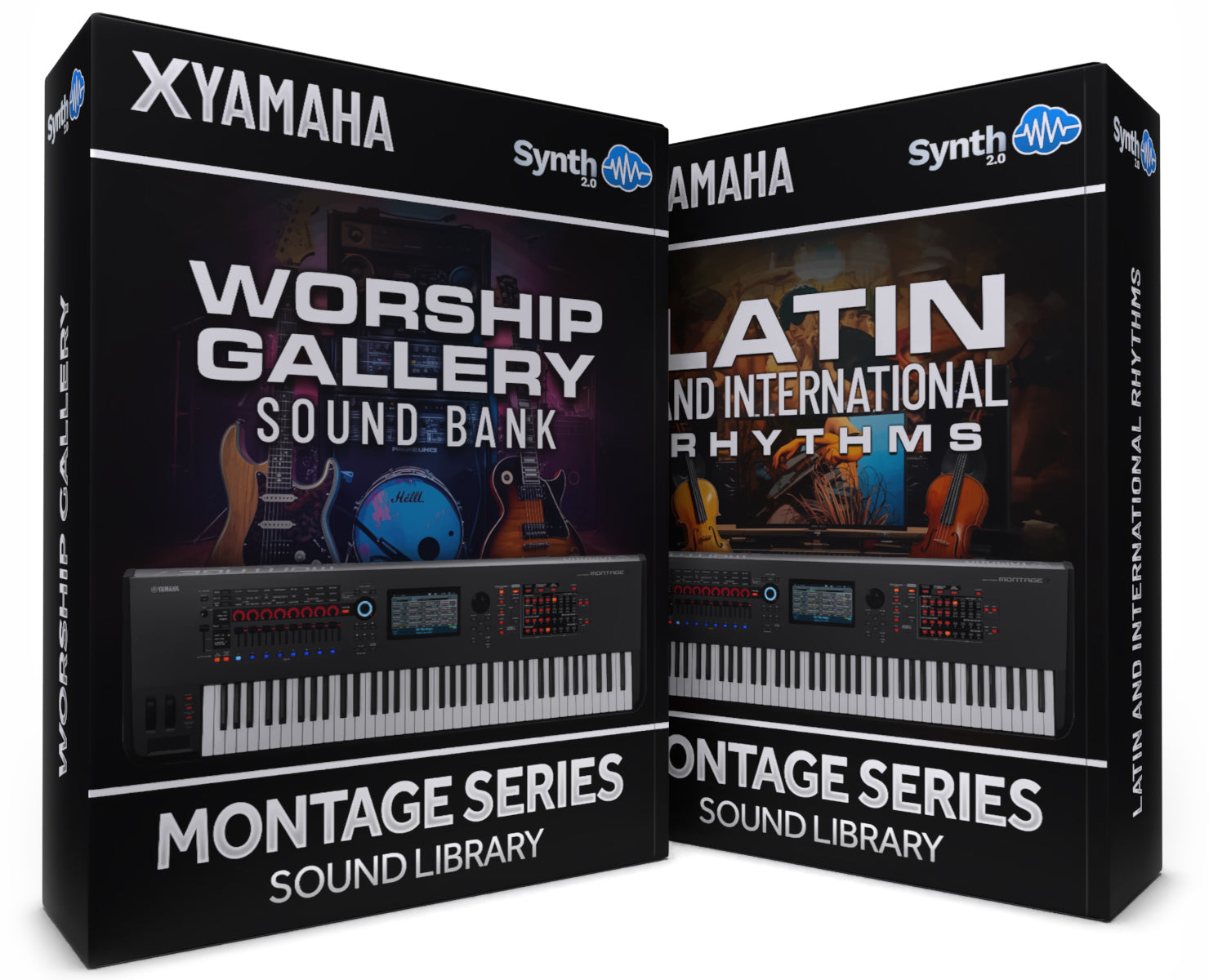 NRL003 - ( Bundle ) - Worship Gallery + Latin & International Rhythm - Yamaha MONTAGE / M