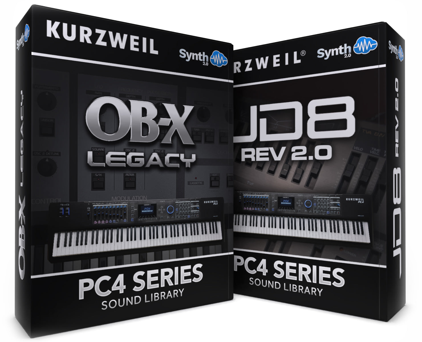 DRS082 - ( Bundle ) - OB-X Legacy + JD8 Rev2 - Kurzweil PC4 / SE