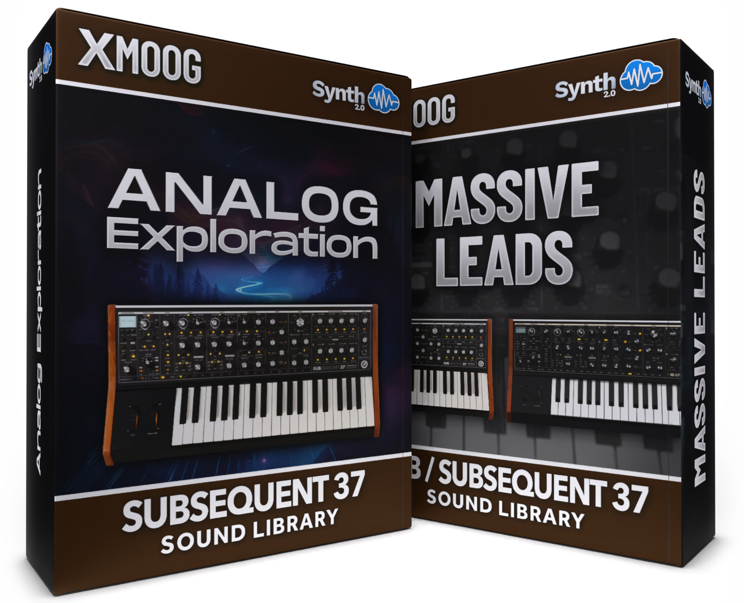 SCL501 - ( Bundle ) - Analog Exploration + Massive Leads - Moog Subsequent 37