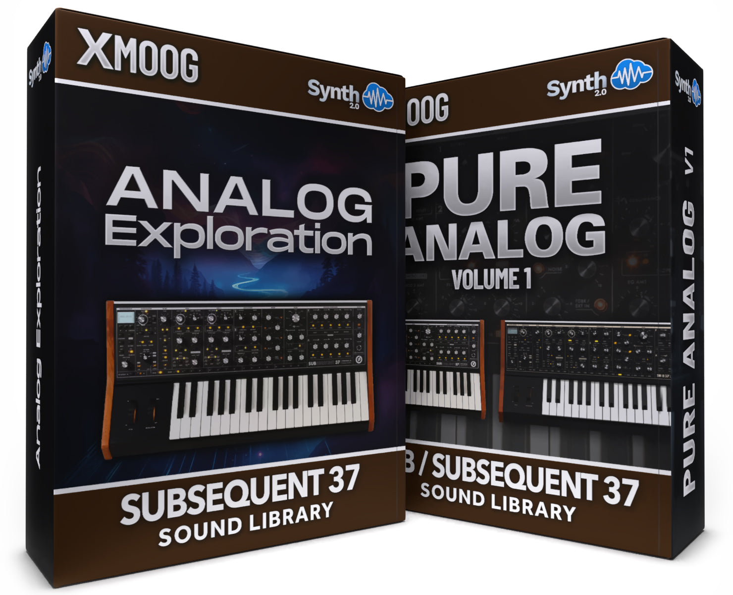 SCL500 - ( Bundle ) - Analog Exploration + Pure Analog V1 - Moog Subsequent 37