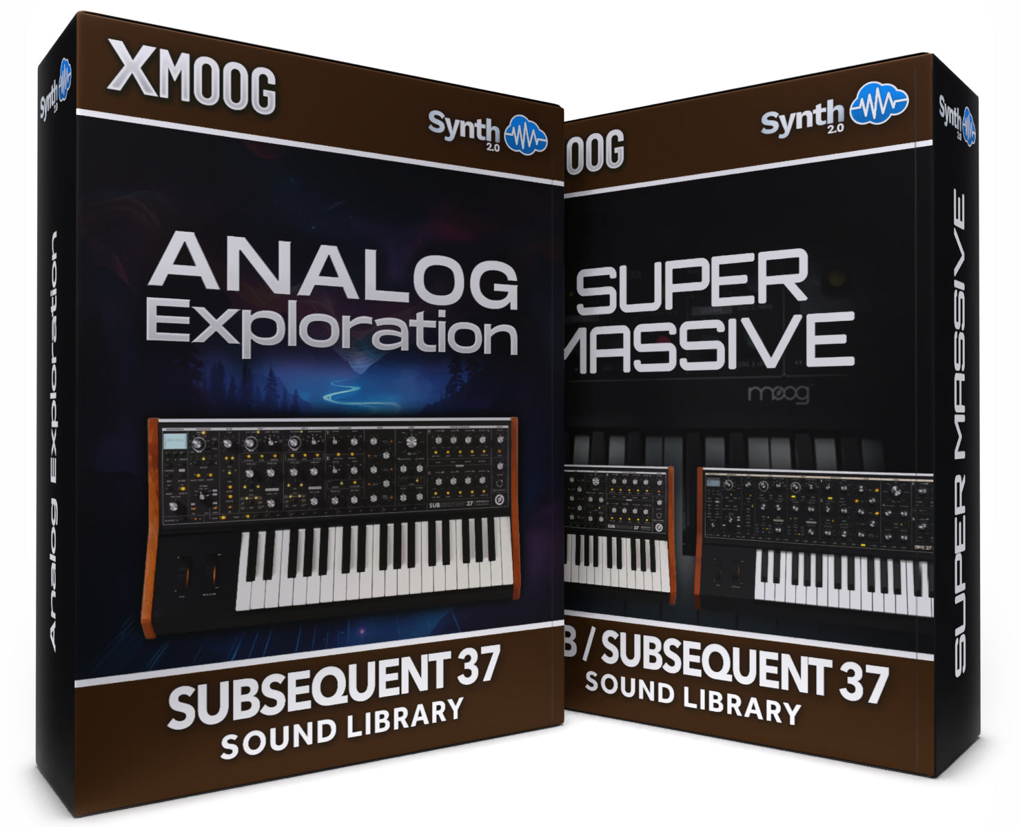 SCL499 - ( Bundle ) - Analog Exploration + Red Giant Library - Moog Subsequent 37