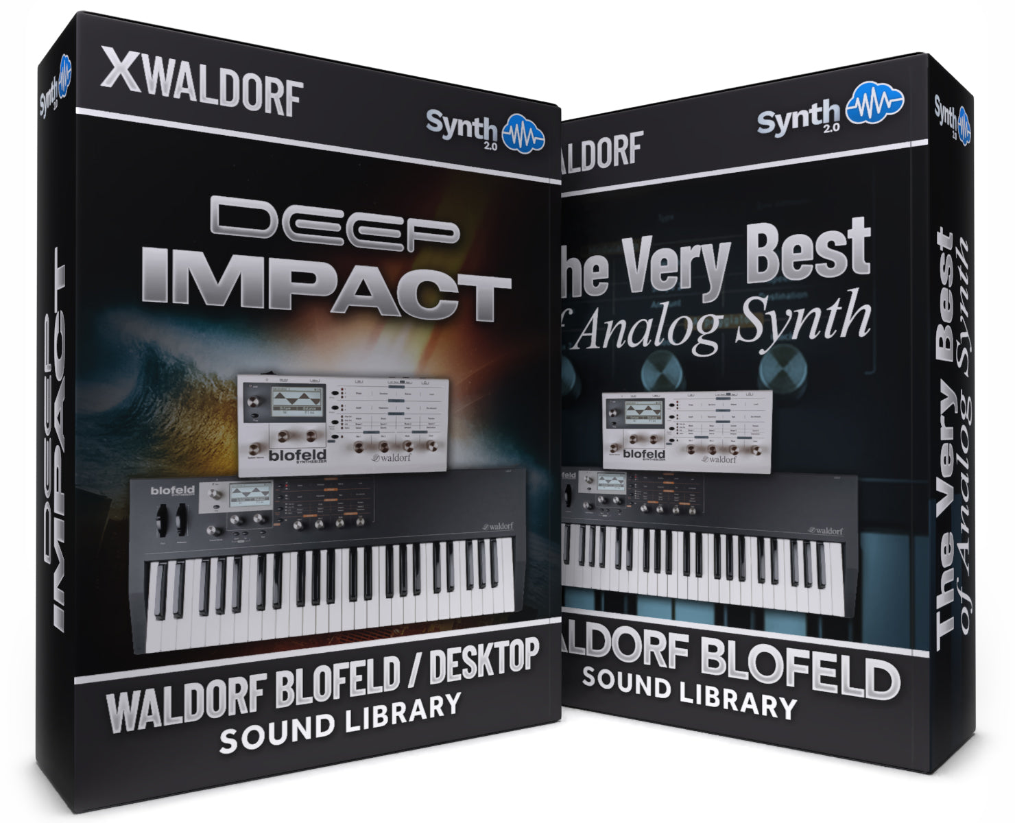 SCL567 - ( Bundle ) - Deep Impact + The Very Best of Analog Synth - Waldorf Blofeld / Desktop