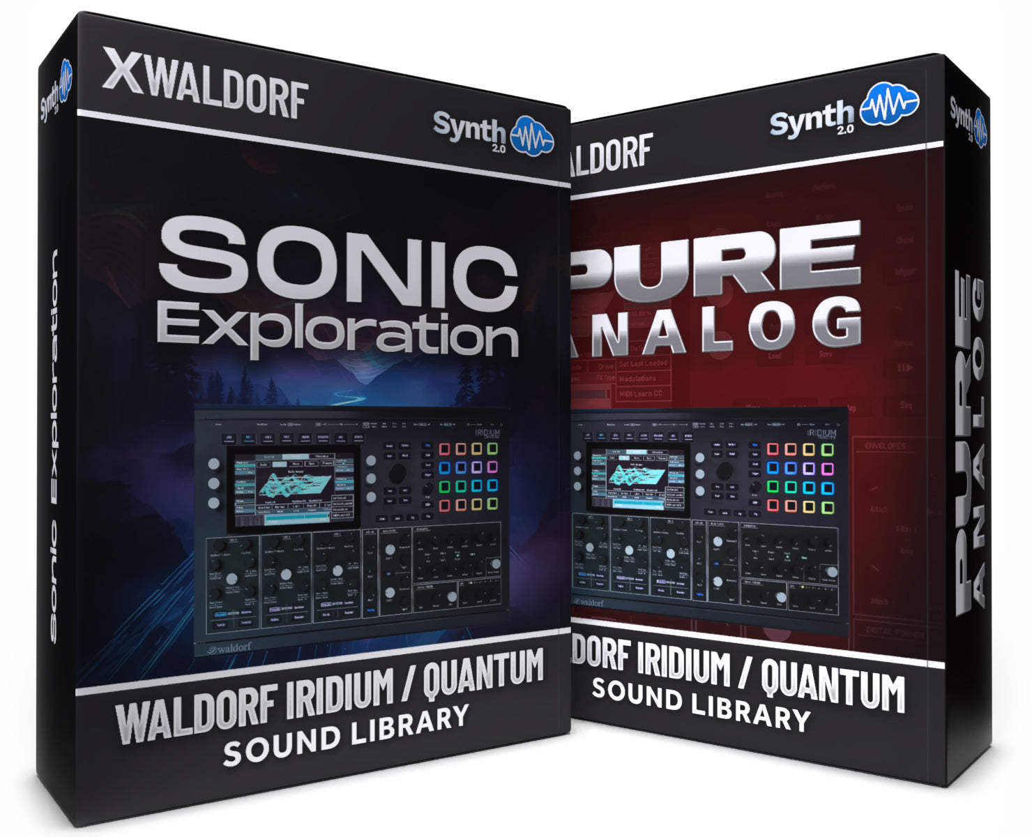 SCL526 - ( Bundle ) - Sonic Exploration V1 + Pure Analog - Waldorf Iridium / Quantum