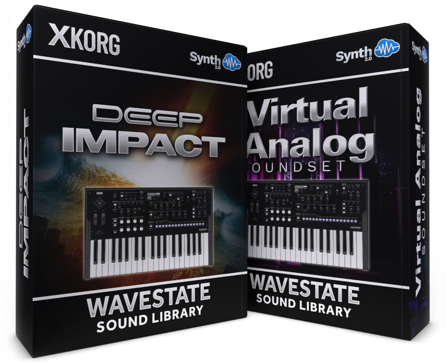 SCL512 - ( Bundle ) - Deep Impact + Virtual Analog Soundset - Korg Wavestate / mkII / Se / Native