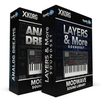 SCL432 - ( Bundle ) - Analog Dreams + Layers & More Soundset - Korg Modwave