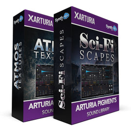 TPL035 - ( Bundle ) - Atmos Textures + Sci-Fi Scapes - Arturia Pigments 4