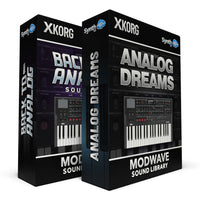 SCL435 - ( Bundle ) - Back to Analog Soundset + Analog Dreams - Korg Modwave