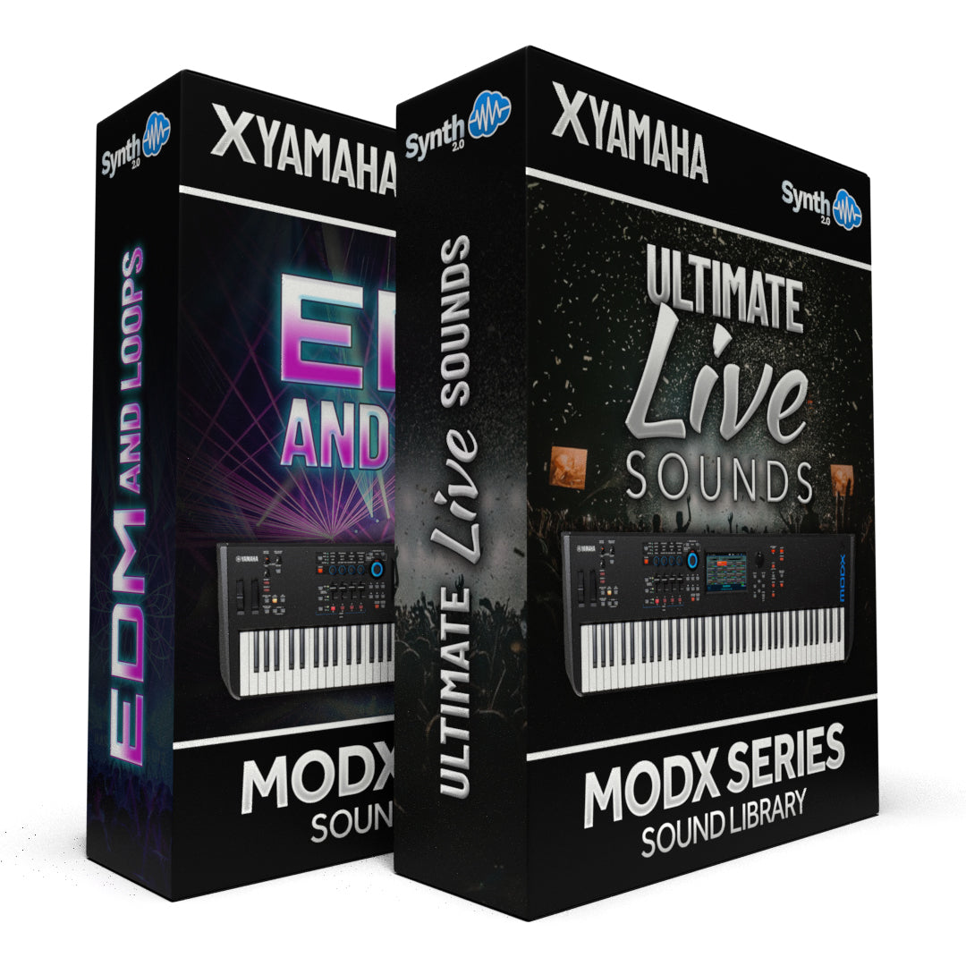 Bundle EDM & Loops + Ultimate Live Sounds Yamaha MODX+ – Synthcloud