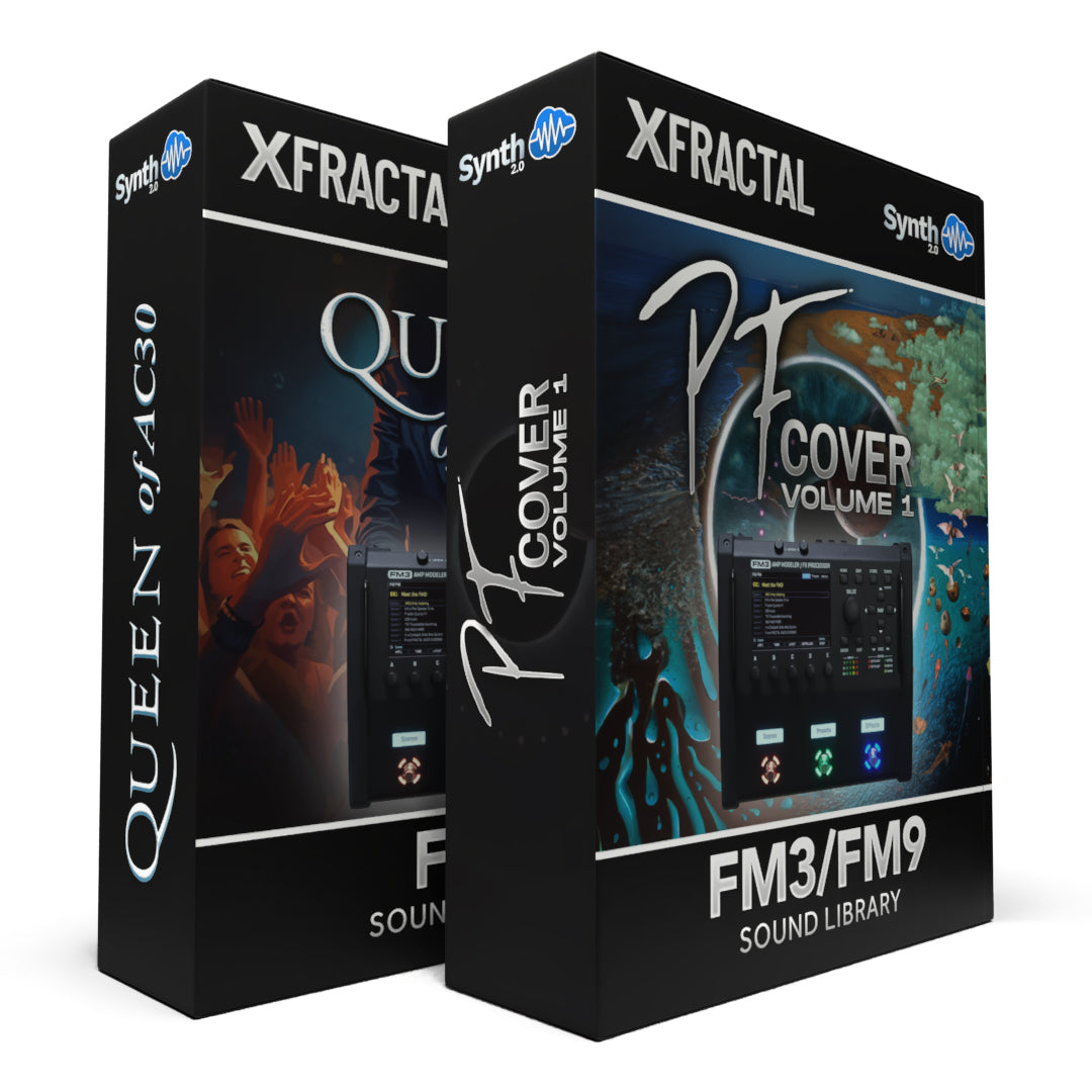 FRT020 - ( Bundle ) - Queen of 30 AC + PF Cover V1 - Fractal FM3 / FM9