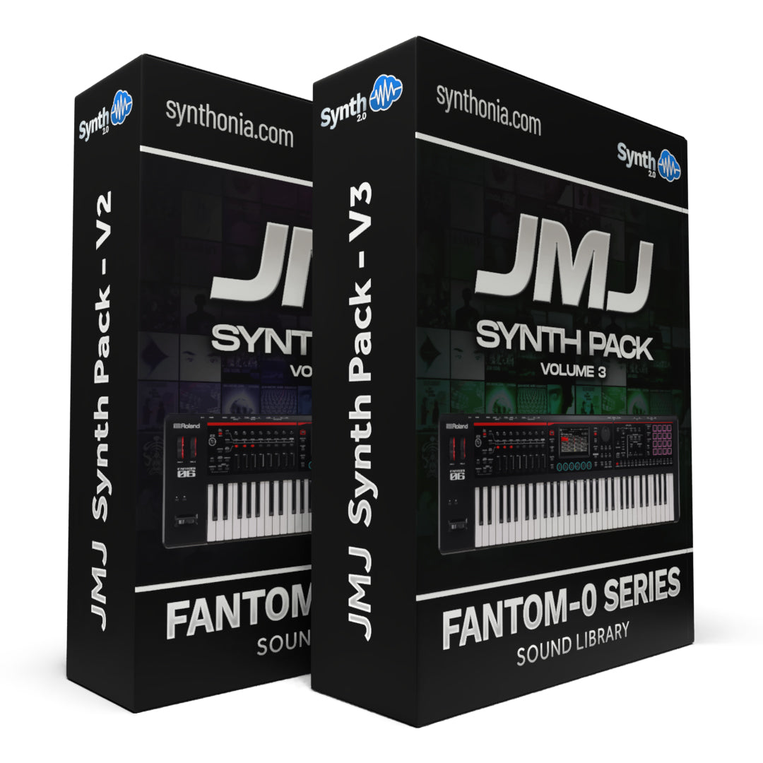 OVL013 - ( Bundle ) - JMJ Synth Pack V2 + V3 - Roland Fantom-0