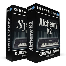 TPL039 - ( Bundle ) - Synth Expanse + Alchemy K2 - Kurzweil K2000