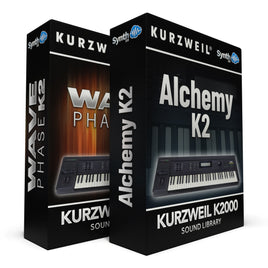 TPL040 - ( Bundle ) - Wave Phase K2 + Alchemy K2 - Kurzweil K2000