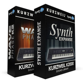 TPL041 - ( Bundle ) - Wave Phase K2 + Synth Expanse - Kurzweil K2000