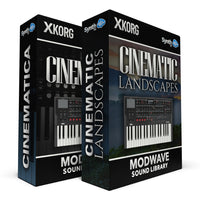 LFO032 - ( Bundle ) - Cinematica + Cinematic Landscapes - Korg Modwave